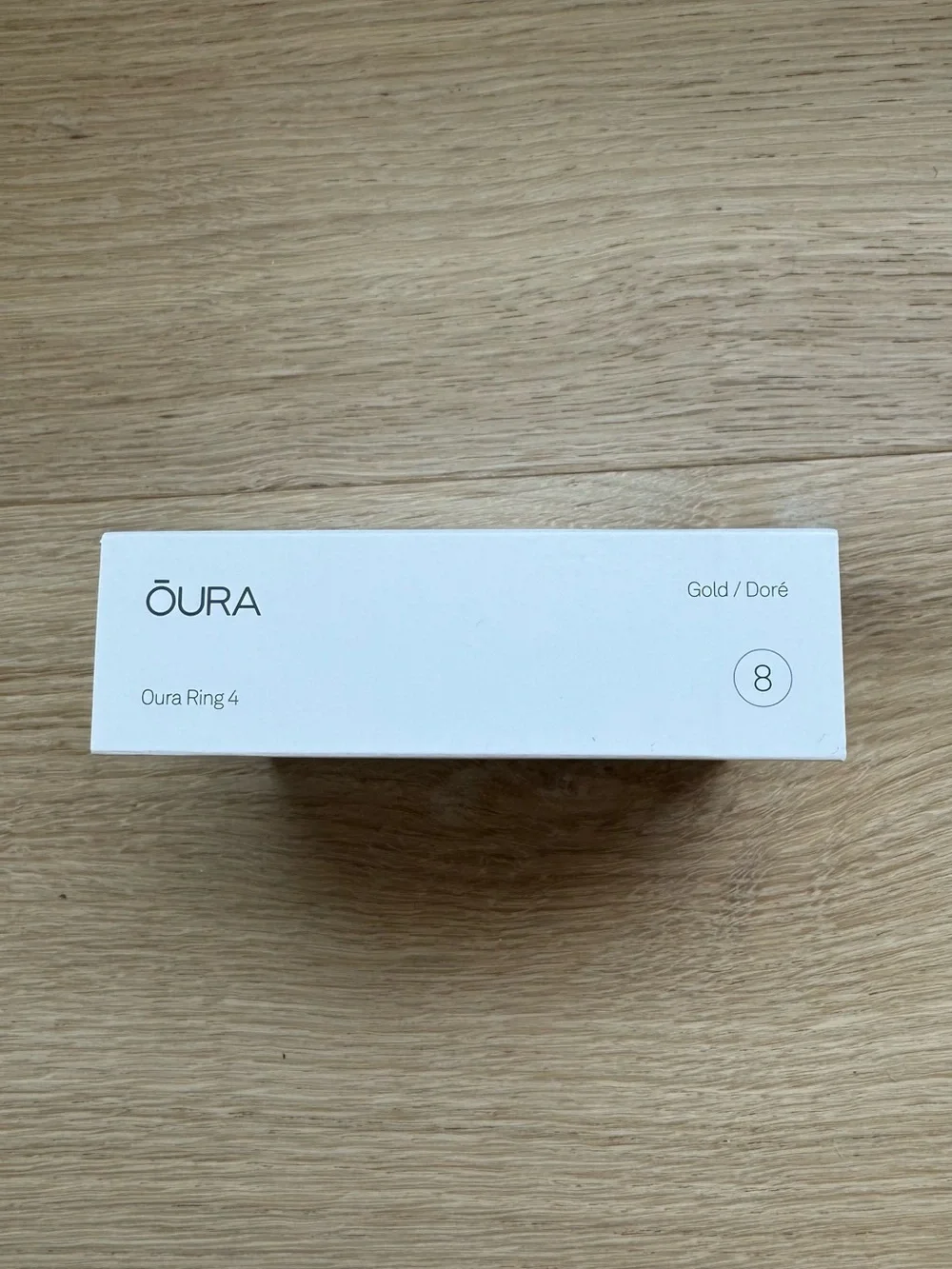 Oura Ring 4 - Gold - Brand New in Box!